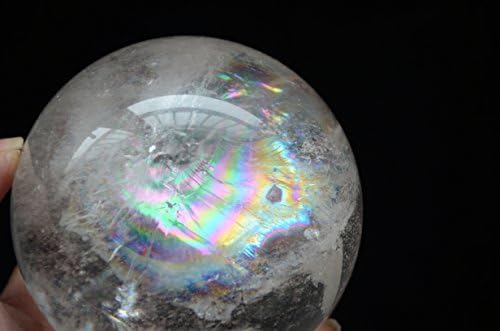 Pravi tibet himalajski visoka visina čista duga kristalni kvarc kugla sfera Orb 3,50 inčni duhovni reiki ozdravljenje