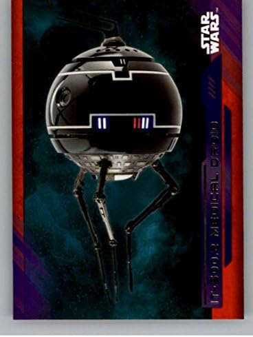 2017 Topps Star Wars Posljednja Jedi Purple Trading Card 45 IT-S00.2 Medicinski droid