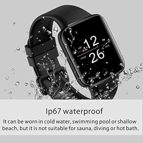 Delarsy E8 Bluetooth Smart Watch je vodootporan, s nadzorom temperature srca YY6