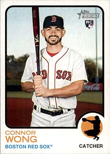 2022 Topps Heritage 249 Connor Wong RC Rookie Boston Red Sox MLB baseball baza trgovačka kartica
