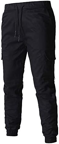 Iopqo poklon boy hlača casual trenerka zavoja labava muških boja u boji Sport modni muški muški hlače za malu kuglu čarape