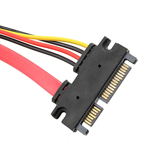 E-izvanredni 4 PCS 50CM SATA kabel za napajanje 22PIN 7+15 muški utikač do 22 pin ženski priključak priključka SATA serijski ATA podaci
