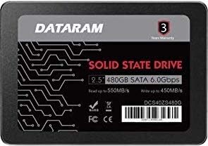 Dataram 480GB 2,5 SSD pogon Solid State pogon kompatibilan s MSI B350 Tomahawk Arctic