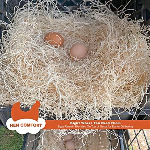 Za kokošje kućice za ptice- pak-Ekstra debela gnijezda za udobnost kokoši i zaštitu jaja