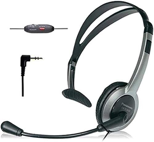 Panasonične slušalice bez ruku s sklopivim udobnim uklapanjem laganog traka za glavu i fleksibilnim optimalnim glasovnim mikrofonom