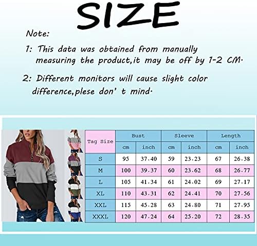 Plus veličine vrhovi za žene s kratkim rukavima Rad ženske boje blok twing twimir majice casual debeli pulover zatvarač
