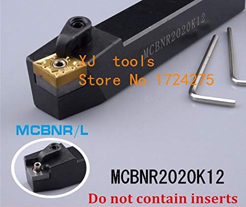 FINCOS MCBNR2020K12/ MCBNl2020K12 Reznih alata za токарного stroj za metal Okretanje alata CNC stroj 20mm * 20mm * 125mm Vanjski okretanje