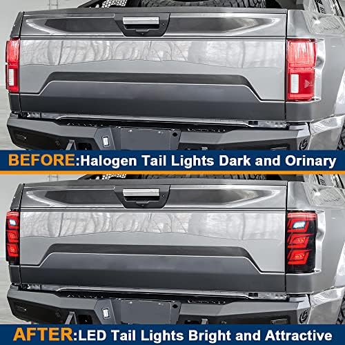 LED stražnja svjetla za 9150 2015 2017 2018 2019 pick-up sa sekvencijalnim kočionim svjetlima stražnja svjetla sklop