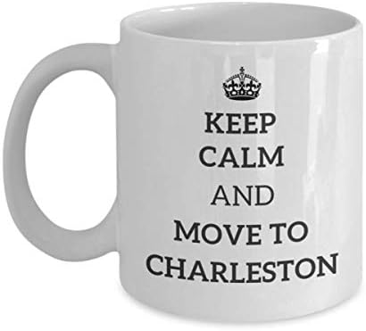 Budite mirni i pređite u Charleston čaj čaše putnički prijatelj prijatelja poklon West Virginia putnička šalica