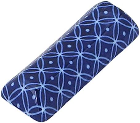 初山窯 Indigo Cloisonne Chopsticks Odmor, 5,7 × 2 × 1,1hcm, plava