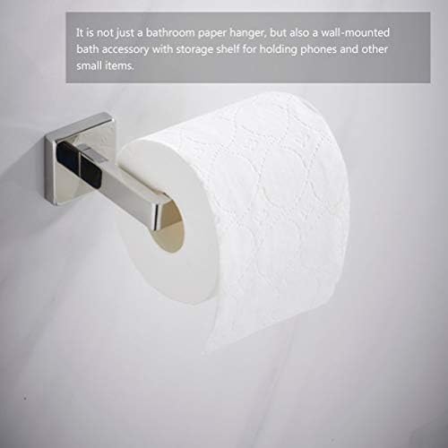 Doitool držač za kupaonicu za kupaonicu WC isporučuje se od nehrđajućeg čeličnog papirnatog ručnika za skladištenje kutije