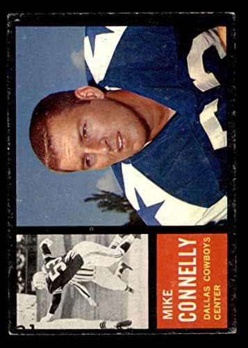 1962. Topps 44 Mike Connelly Dallas Cowboys VG/Ex Cowboys Utah St, Michigan St.