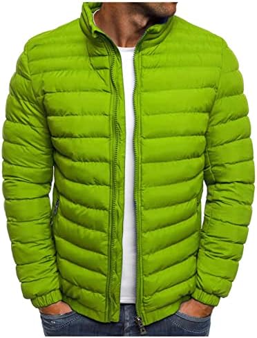 Muški kaput, plus veličine kapute s dugim rukavima muškarci u trendu aktivne zimske jakne s visokim vratima, jaknite jakne stane solidne