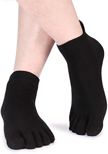 Meaiguo čarape nožnih prstiju Nema show -a koji trče pet čarapa za muškarce za muškarce 4 parova