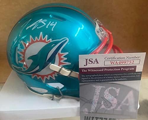 Trent Sherfield Miami Dolphins potpisao je mini kacigu 9499752 - NFL Mini kacige s autogramom