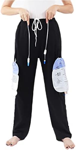 Kateterska vrećica za noge duge hlače, držač vrećica za noge za muškarce/žene, zalihe katetera kompatibilne s Foley, nefrostomiju,