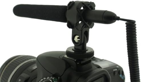 Polaroid Pro Video Ultra tanki i svjetlosni kondenzator Shotgun Microphone sa udarnim nosačem za Canon XA25, XA20, Vixia HF G20, HF