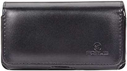 Crna kožna kućišta za korištenje torbica Swive Swivel Chip W Petlje za AT&T Samsung Galaxy Note 5 - AT&T Samsung Galaxy S5 Active -