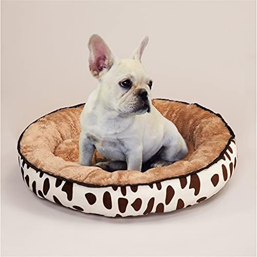 N/okrugli krevet za kućne ljubimce za pse uzgajivača mekano pranje jastuka za spavanje prozračan unutarnji udoban mat jastučić topli