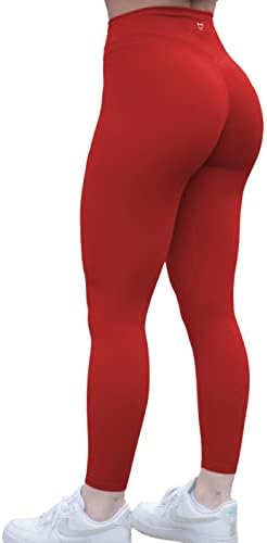 Tomtiger ženske joga hlače 7/8 Visokog struka za vježbanje joge gamaše za žene za dizanje trbuha za podizanje trbuha plijen tajice