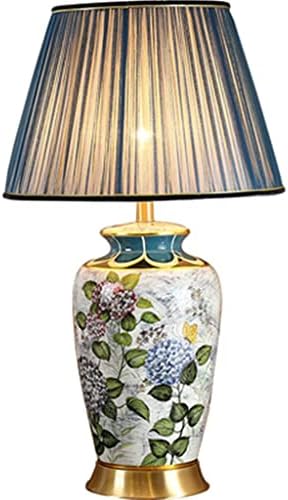 IRDFWH bakrena stolna svjetiljka kreveta svjetiljka keramička svjetiljka Velikodušne stolne svjetiljke za dnevni boravak ukrašena spavaća