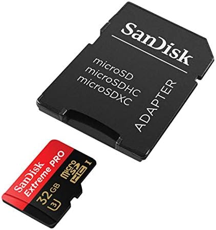 Memorijska kartica SanDisk Extreme Pro Micro kapaciteta 32 GB 4K V30 U3 SDHC radi sa kit DJI Mavic Mini Drone Bundle sa svime, osim