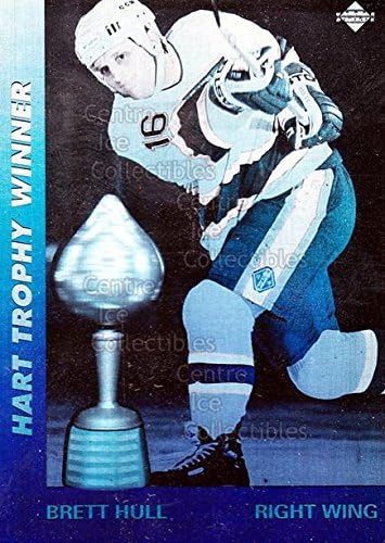 Brett Hull, Hart Trophy Hockey Card 1991-92 Dobitnik nagrade za gornju palubu Hologrami 3 Brett Hull, Hart Trophy