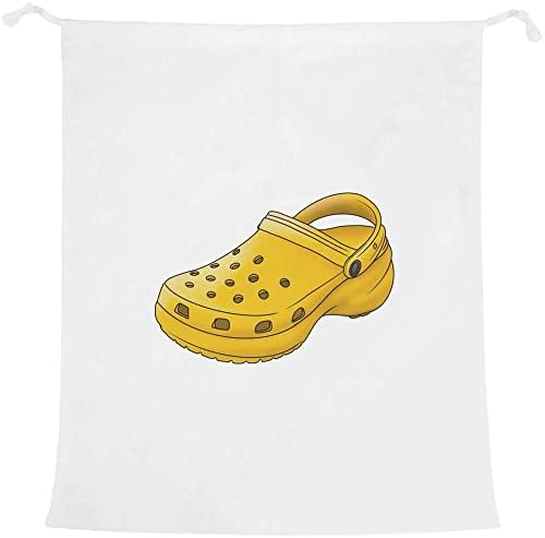 & Žuta gumena cipela za pranje rublja/torba za pohranu