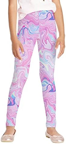Tajice s printom za djevojčice u donjem rublju, Ležerne joga hlače, tajice, hlače za djecu od 4 do 13 godina