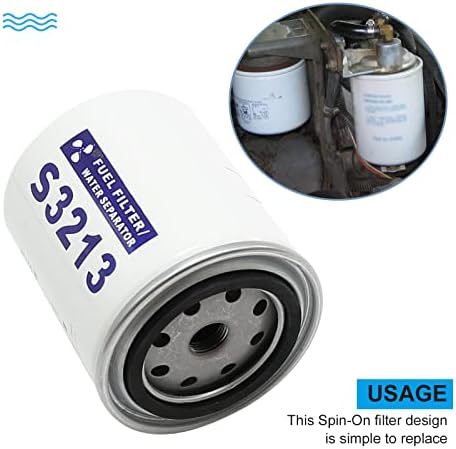 S3213 Filter za gorivo separator morskog ulja, separator za zamjenu žive 35-60494-1, S3213, 18-7932-1, 18-17928, 35-809097