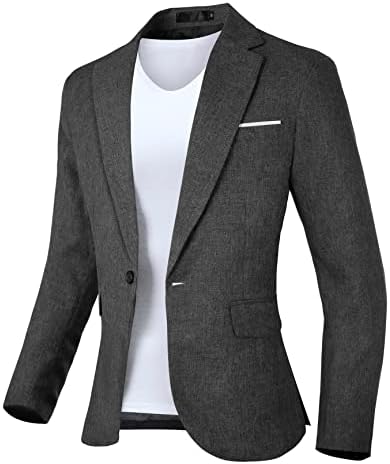 Muški casual odijelo, opremljeno Blazer, jakne, lagani sportski kaputi s jednim gumbom