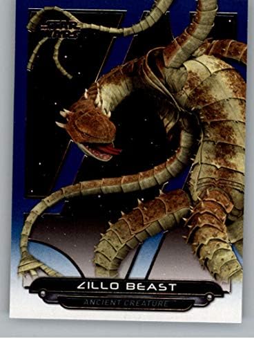 2018. Topps Star Wars Galactic Files Blue ACW-22 Zillo Beast Službena trgovačka kartica koja nije sportska trgovačka karta u NM ili