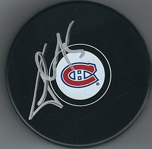 Hokejski pak Montreal Canadiens s autogramom Thomasa FLEISCHMANA - NHL Pakovi s autogramima