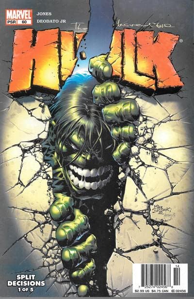 Nevjerojatni Hulk, 60 ou / ou; Stripovi ou / Bruce Jones