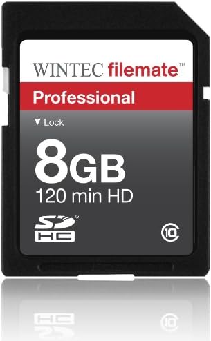 Memorijska kartica velike brzine 10 klase 10 kapaciteta 8 Gb s brzinom od 20 MB / s. najbrža kartica na tržištu za Kamere U 320 u 1.