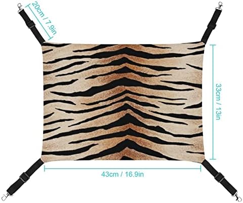 Mačji krevet kavez za kućne ljubimce Tigar viseća mreža prozračni viseći krevet za mačiće štene od divljači 16,9913
