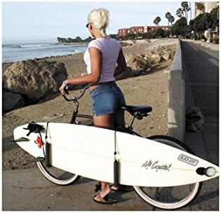 Stalak za bicikl s daskom za surfanje