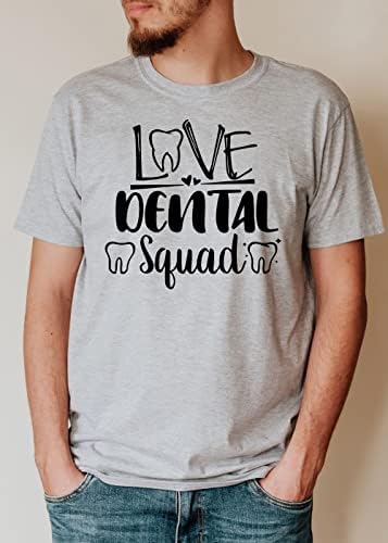 Dental Squad majica Košulja Košulja Poklon za stomatologa, zubni zub Student Smiješni zubni život košulja poklon