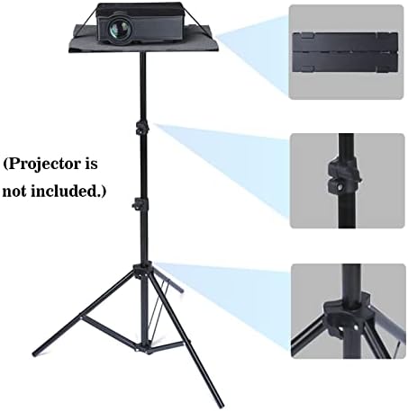 Xiaosaku Projector Stand Projector Projector Statid Stand Sklopni laptop TPATTOP BACKET BRACKET SA TPUMID -om Multifunkcionalne stalke