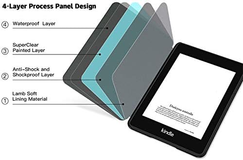 Za Kindle Paperwhite 10Th Smart Case Tiskane magnetska cover za Kindle Paperwhite 4 Pq94Wif 2018 Objavljen zaštitna ljuska-Kineski
