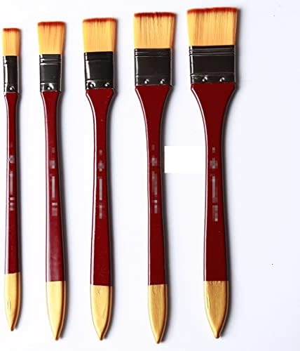 Yebdd najlonska četkica štap 5 uljana voda vodena četkica boja akrilna četkica umjetnost artiralice slikanje olovka