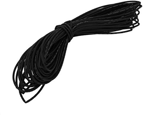X-umrli toplina koja se smanjuje cijev za omatanje kabela dugačka 10 metara dugačka 0,6 mm unutarnja dia crna (manicotto po cavov avvolgicavo
