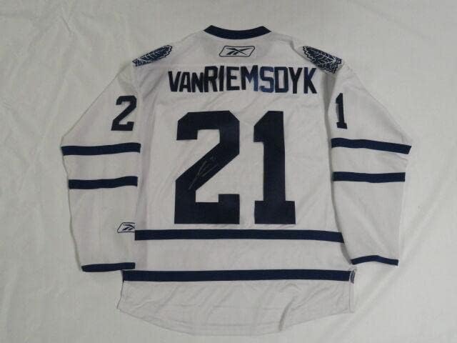 James van Riemsdyk potpisao je Reebok Toronto Maple Leafs Jersey Licensid - Autografirani NHL dresovi