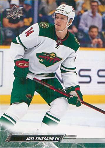 2022-23 Gornja paluba 88 Joel Eriksson Ek Minnesota Wild Series 1 NHL Trgovačka karta hokeja