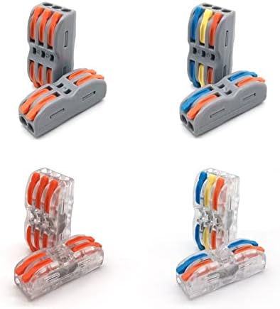 Shubiao Mini konektori za brze žice Kabel za kabel Univerzalni kompaktni vodič opruga SPICING SPIJENE Priključak ožičenja Push-In terminalni