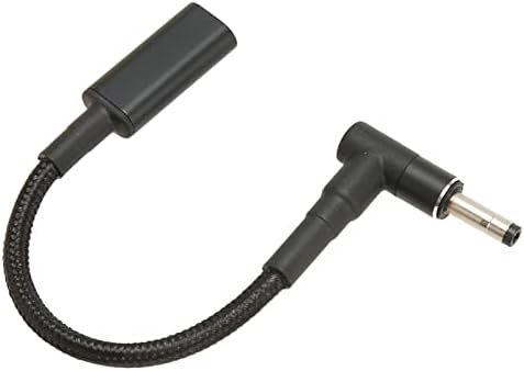 VINGVO USB C Ženka do 4,0x1,7 mm DC muški adapter, USB C do DC adapter 100W za laptop