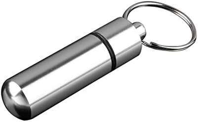 Torbica za tablete od 2 kom, prijenosni Vodootporni spremnik za tablete od nehrđajućeg čelika, držač za ključeve za tablete, novčanik