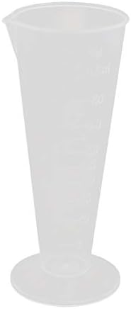 AExit 50ml Volumetrijski mjerač diplomirana laboratorijska čaša mjerna trokuta čaša