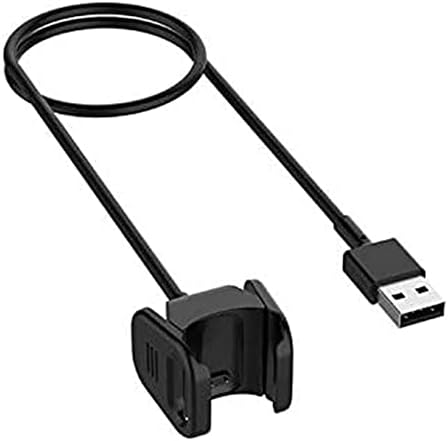 Threeeggs isječak za punjač kompatibilan s Fitbit Charge 4, USB adapter kabelskog kabela za punjenje za punjenje 4 fitness i praćenje