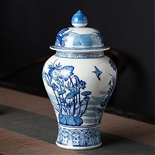 Namazi keramičke staklenke, staklenka za čaj, staklenke za odlaganje u kineskom stilu, staklenke đumbira plave i bijele porculanske